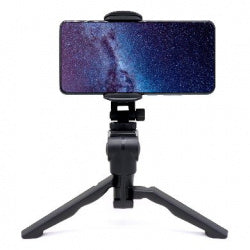 Tripie Brobotix Portatil Multifuncional Negro 4 En 1, Para Celular, Camara, Webcam, Videoproyector, Giro 360 Grados,  Negro