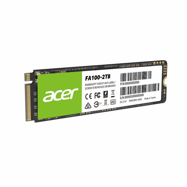 Unidad Ssd Acer Fa100 2tb M.2 Nvme 3300mb, S (Bl.9bwwa.121)