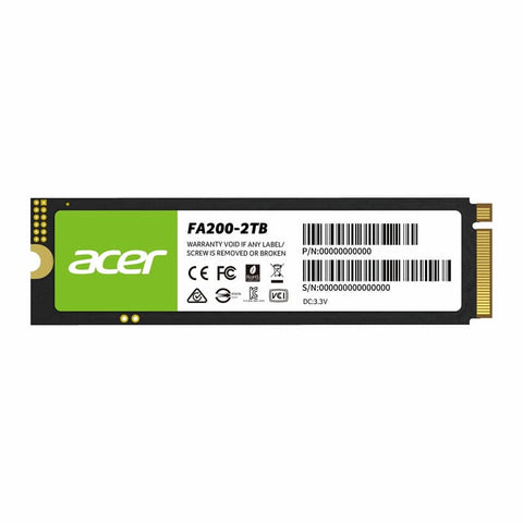 Unidad Ssd Acer Fa200 2Tb M.2 Nvme Gen4 7200Mb/S (Bl.9Bwwa.125)