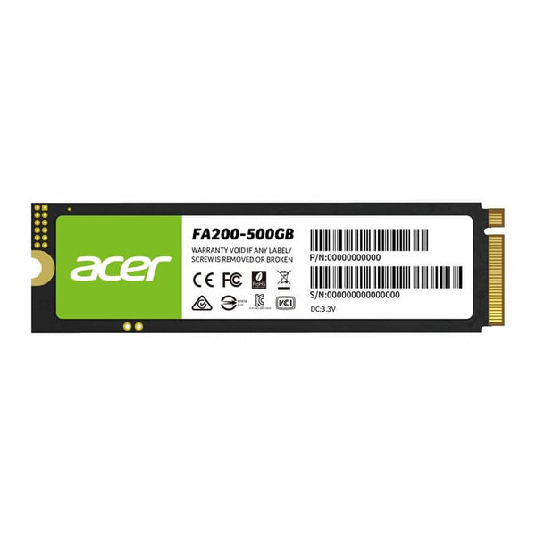 Unidad Ssd Acer Fa200 500Gb M.2 Nvme Gen4 7200Mb/S (Bl.9Bwwa.123)