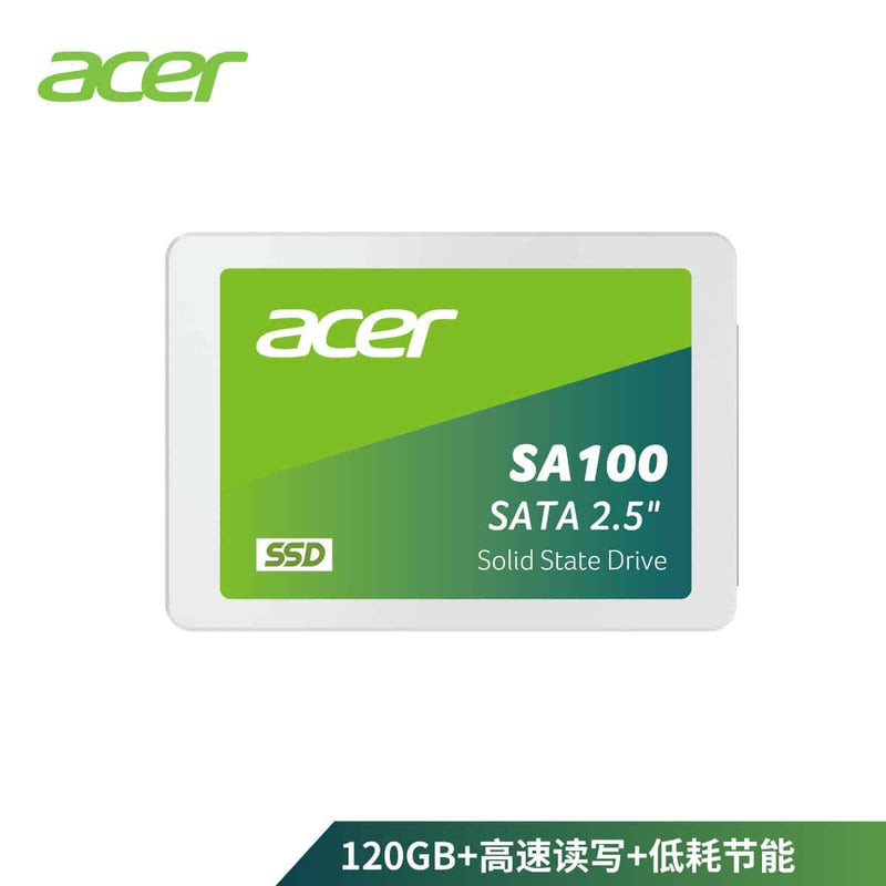 Unidad Ssd Acer Sa100 120gb Sata 2.5" 560mb, S (Bl.9bwwa.101)