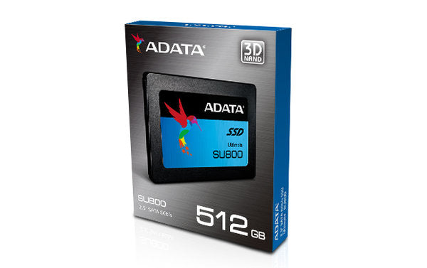 Unidad Ssd Adata Su800 Ultimate 512gb Sata Iii 2.5" (Asu800ss-512gt-C)