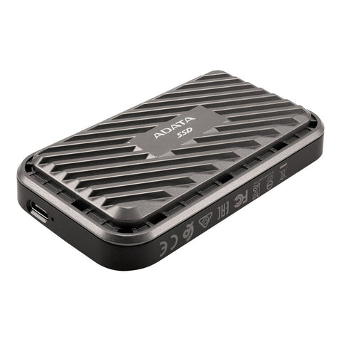 Unidad Ssd Externo Adata Se770G 512Gb 3.2 Rgb (Ase770G-512Gu32G2-Cbk)