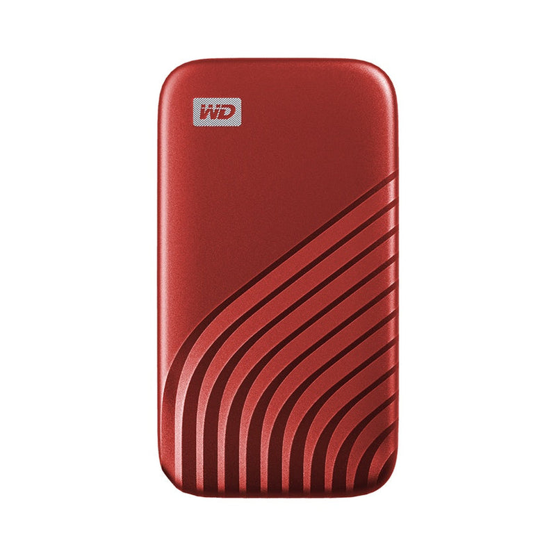 Unidad Ssd Externo Wd My Passport Red 1Tb (Wdbagf0010Brd-Wesn)