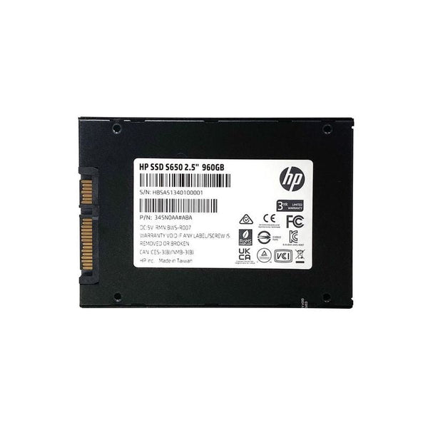 Unidad Ssd Hp 960gb S650 3560, 500 345n0aa