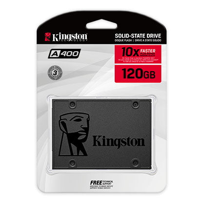 Unidad Ssd Kingston 120gb Sata 3 2.5" 550, 350 Mb, Sr, W(Sa400s37/120g)