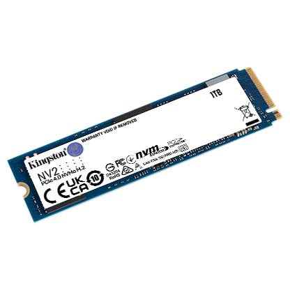 UNIDAD SSD KINGSTON NV2 1TB M.2 2280 NVMe 3500MB/s(SNV2S/1000G)