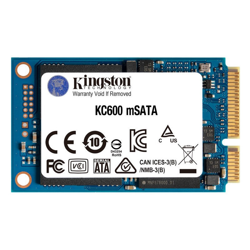 Unidad Ssd Kingston Skc600 Msata 1024Gb Sata3 550R/520W (Skc600Ms/1024G)