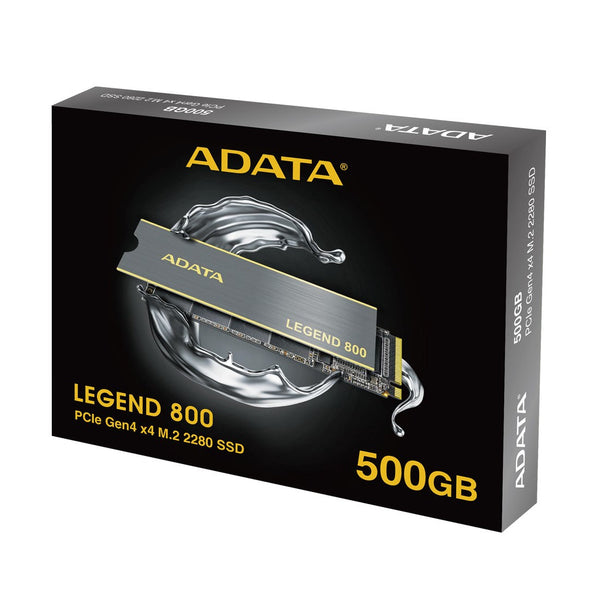 Unidad Ssd M.2 Adata Legend 800 Pcie 500gb Gen4 (Aleg-800-500gcs)