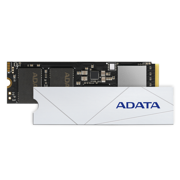 Unidad Ssd M.2 Adata Premium Para Ps5 1tb Pcie G4 Blanco (Apsfg-1t-Csus)