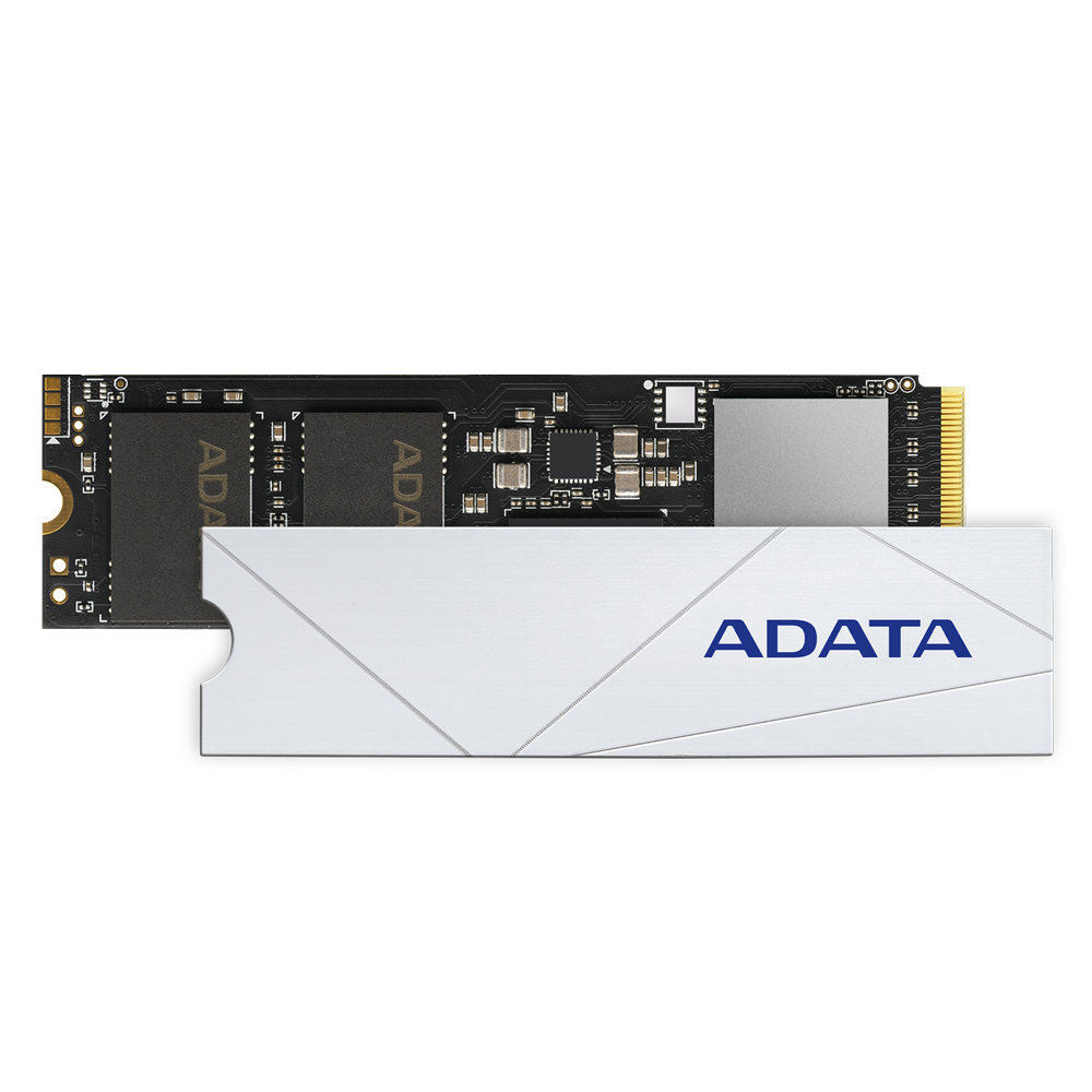 Unidad Ssd M.2 Adata Premium Para Ps5 2tb Pcie G4 Blanco (Apsfg-2t-Csus)