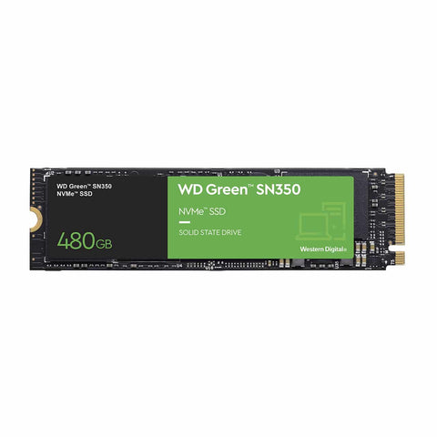 Unidad Ssd M.2 Wd Sn350 480gb Wds480g2g0c Green Pcie Nvme