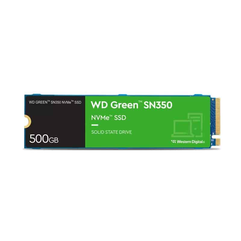 Unidad Ssd M.2 Wd Sn350 500Gb Wds500G2G0C Green Pcie Nvme