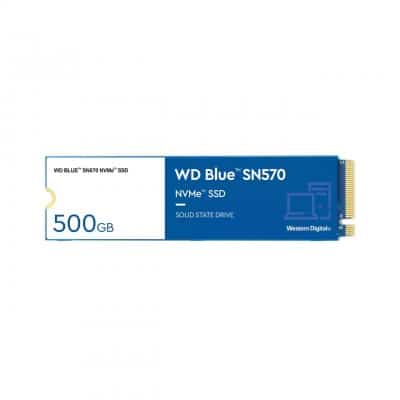 Unidad Ssd M.2 Wd Sn570 500gb Wds500g3b0c Blue Pcie Nvme