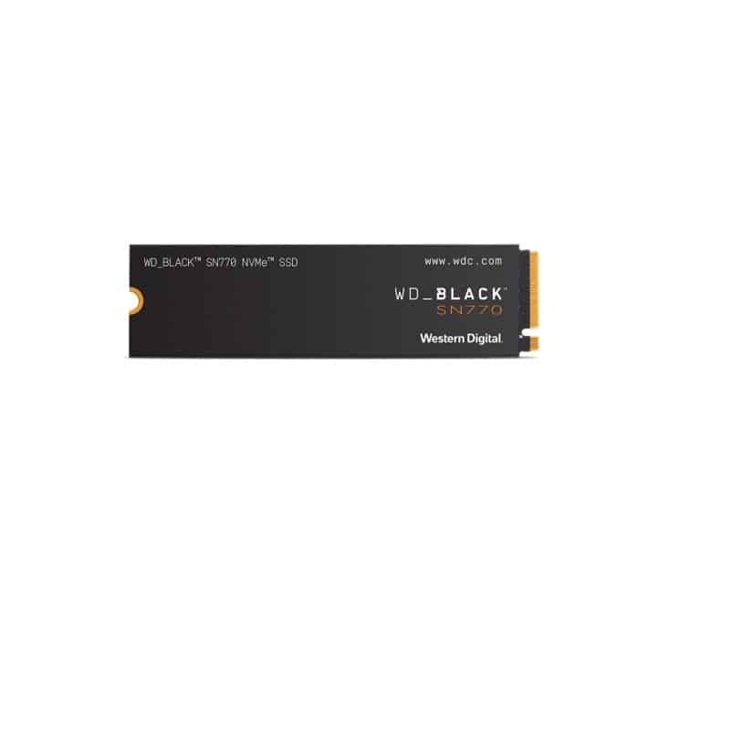 Unidad Ssd M.2 Wd Sn770 500gb Wds500g3x0e Black Pcie Gen4