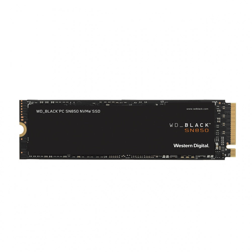Unidad Ssd M.2 Wd Sn850 500gb Wds500g1x0e Black Pcie Gen4 Nvme