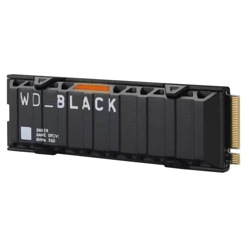 Unidad Ssd M.2 Wd Sn850x 2tb Wds200t2xhe Black Pcie G4 Nvme Disipador