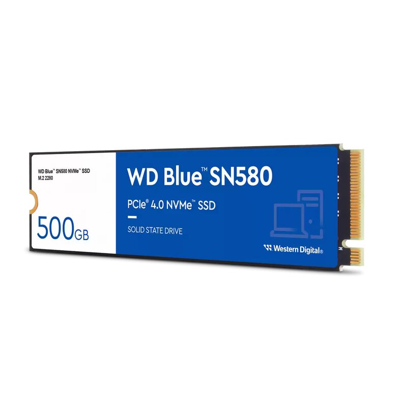 Unidad Ssd M.2 Western Digital Sn580 500Gb Wds500G3B0E Blue Pcie