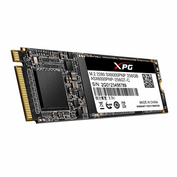 Unidad Ssd M.2 Xpg Sx6000p 2280 Pcie 256gb (Asx6000pnp-256gt-C)