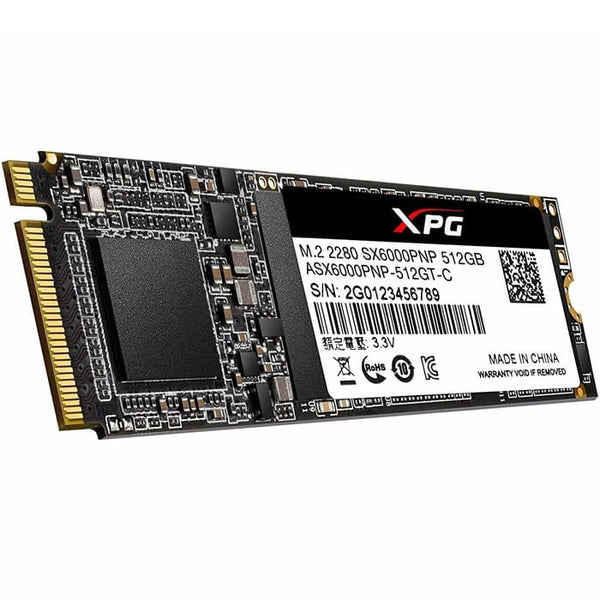 Unidad Ssd M.2 Xpg Sx6000p 2280 Pcie 512gb (Asx6000pnp-512gt-C)