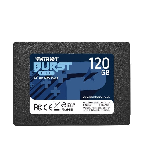 Unidad Ssd Patriot Burst Elite 120gb Sata Iii 2.5" (Pbe120gs25ssdr)