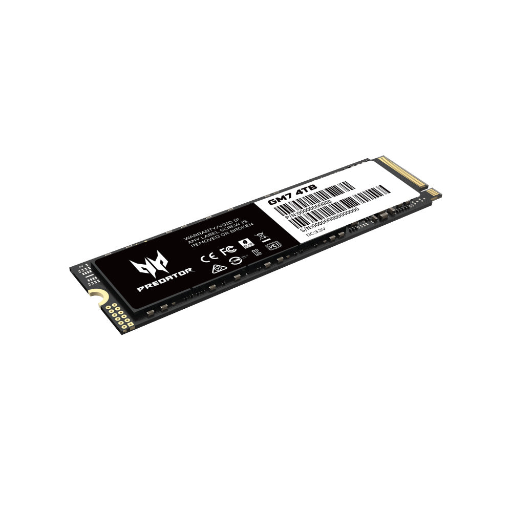 Unidad Ssd Predator Gm7 4Tb M.2 Nvme Gen4X4 7200Mb/s (Bl.9Bwwr.120)