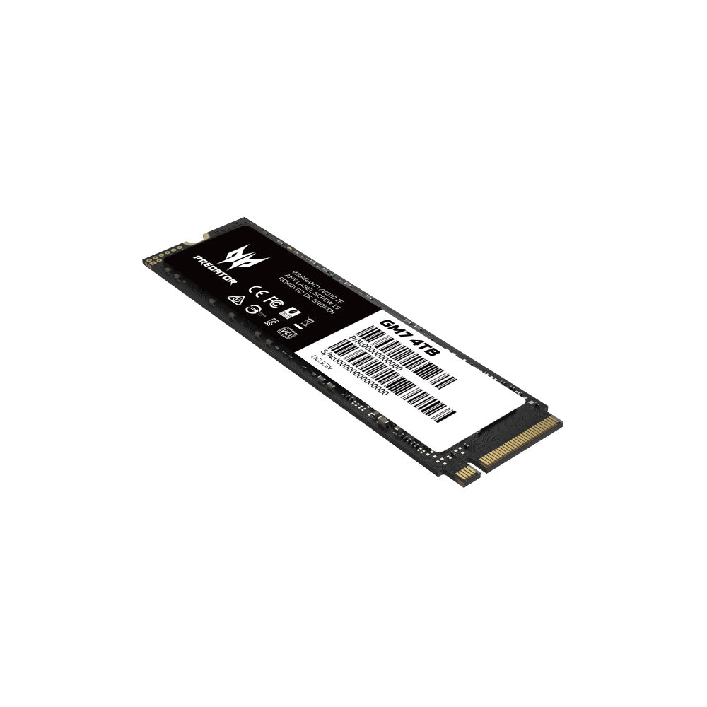 Unidad Ssd Predator Gm7 4Tb M.2 Nvme Gen4X4 7200Mb/s (Bl.9Bwwr.120)