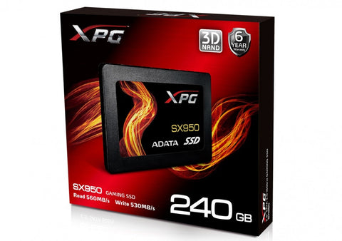 Unidad Ssd Xpg Sx950 240Gb Sataiii 2.5 (Asx950Ss-240Gm-C)