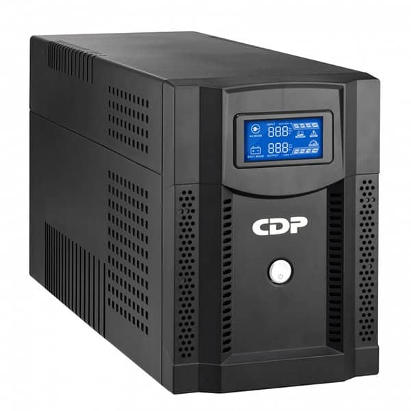 Ups (No Break) Cdp Uprs-2008 2000Va/1400W  Interactiva Avr 8 Salidas, Proteccion Rj45, Lcd, Software 120 Vac