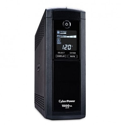 Ups, No Break Cyberpower Cp1500avrlcda 1500va, 900w Lcd, Avr, 12 Contactos