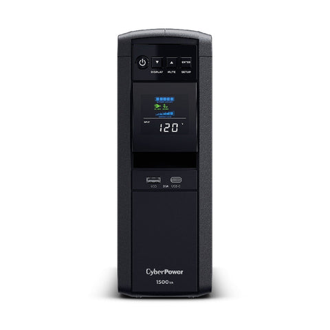 Ups, No Break Cyberpower Cp1500pfclcda 1500va, 1000w Pfc Activas, 12 Contactos