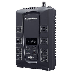 Ups, No Break Cyberpower Cp685avrlcda 685va, 390w Lcd, Avr, 8 Contactos