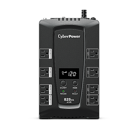 Ups, No Break Cyberpower Cp825avrlcda 825va, 450w Lcd, Avr, 8 Contactos 3y Gtia