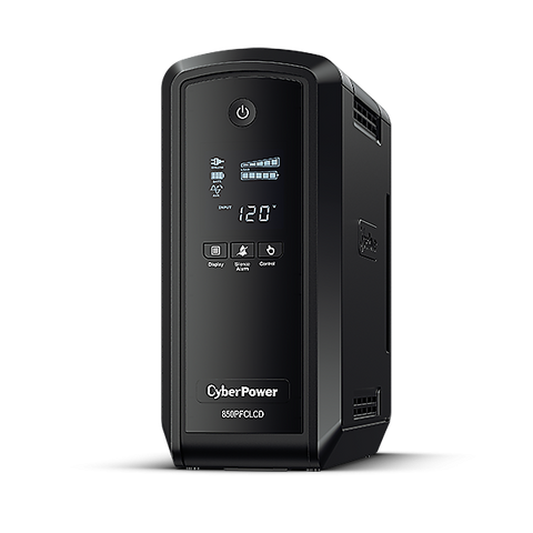 Ups, No Break Cyberpower Cp850pfclcd 850va, 510w Pfc Activas, 10 Contactos