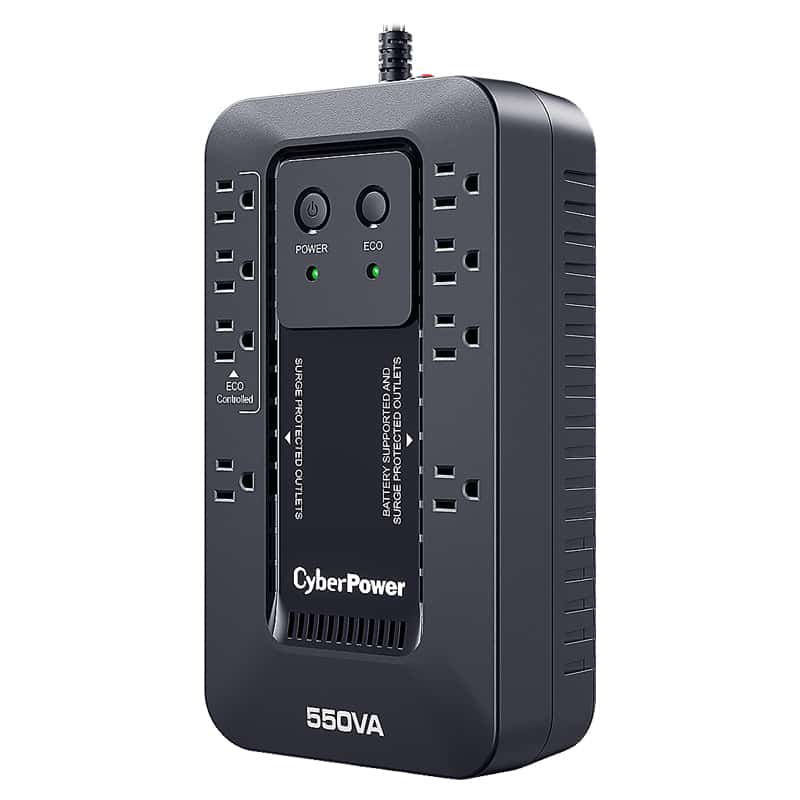 Ups, No Break Cyberpower Ec550g 550va, 330w Standby, 8 Contactos, Usb