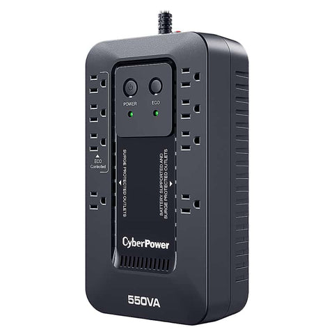 Ups, No Break Cyberpower Ec550g 550va, 330w Standby, 8 Contactos, Usb