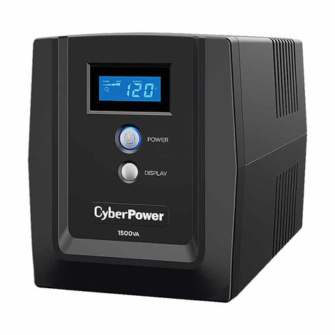 Ups, No Break Cyberpower Om1500atlcd 1500va, 900w Lcd, Avr, 8 Contactos