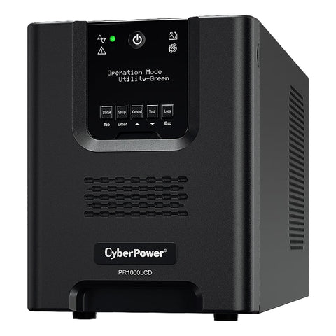 Ups, No Break Cyberpower Pr1000lcd 1000va, 1000w Onda Senoidal 8 Contactos