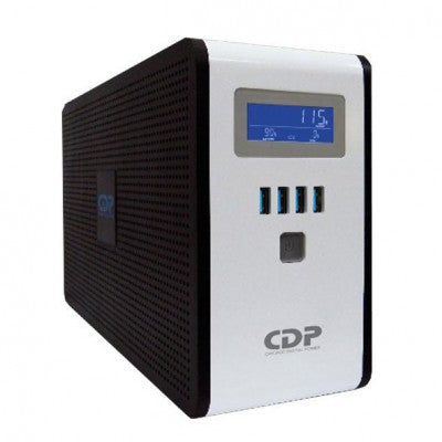 Ups Nobreak Marca Cdp Ru-Smart1010 1000Va, 500W 10 Contactos Lcd