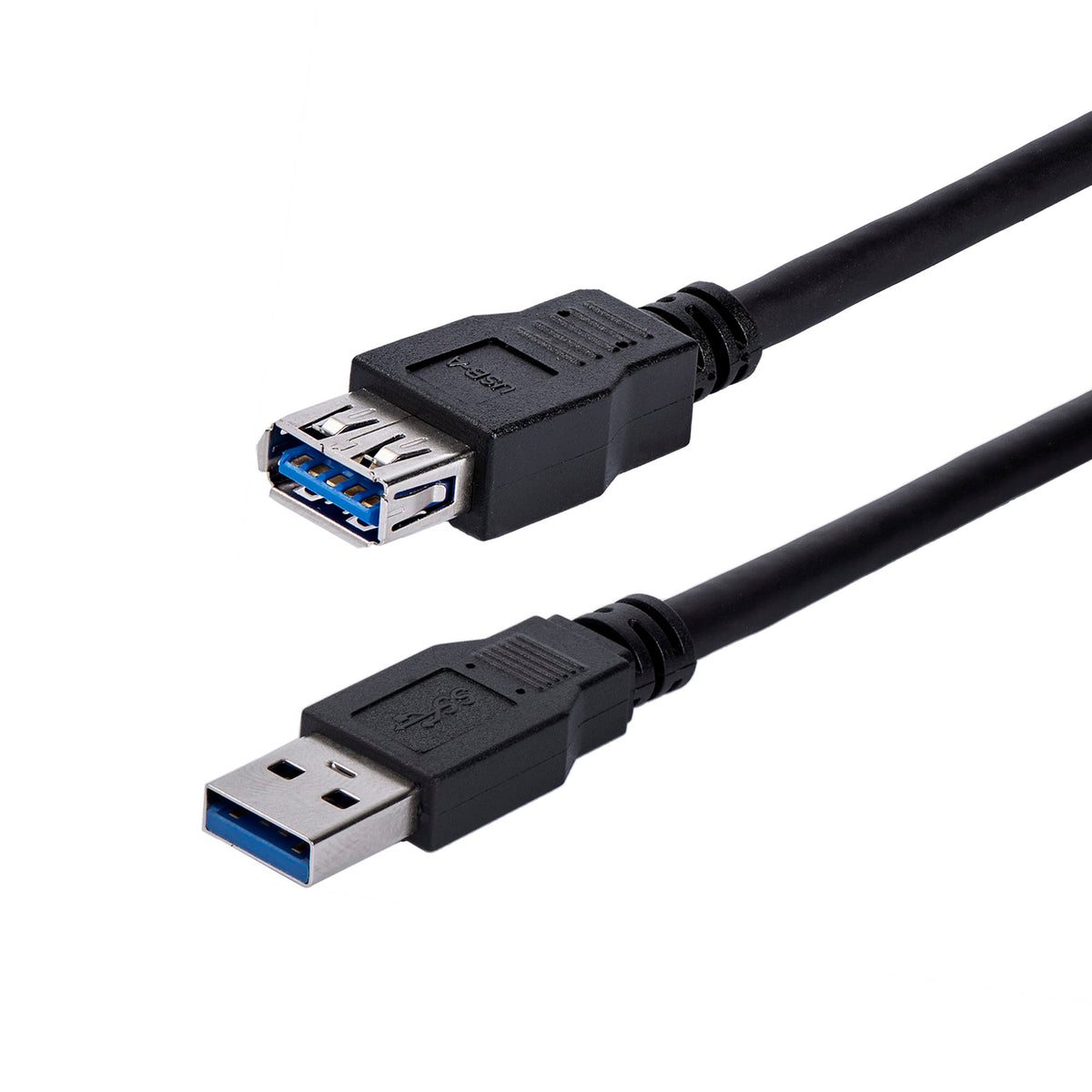 Cable De 1 Metro De Extension Alargador Pasivo Usb 3.0 Superspeed - Macho A Hembra Usb A - Extensor - Negro - Startech.Com Modelo, Usb3sext1mbk