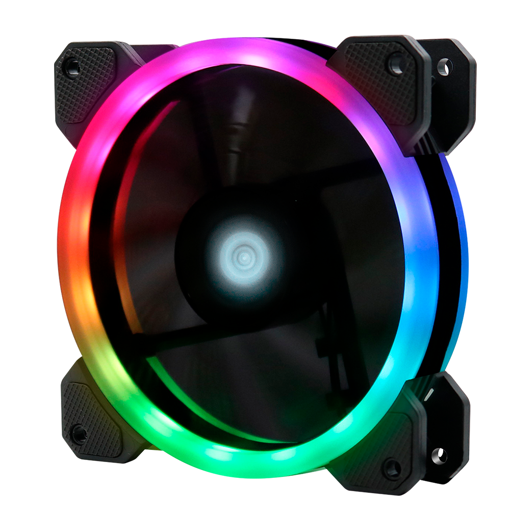Ventilador Adicional Game Factor Para Fkg400 120mm, Rgb+Arcoiris Fg400