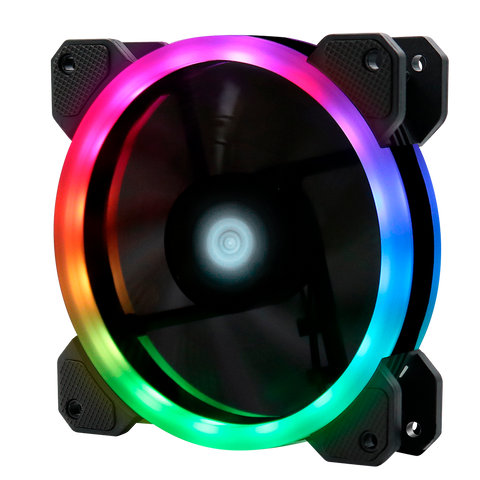 Ventilador Adicional Game Factor Para Fkg400 120mm, Rgb+Arcoiris Fg400