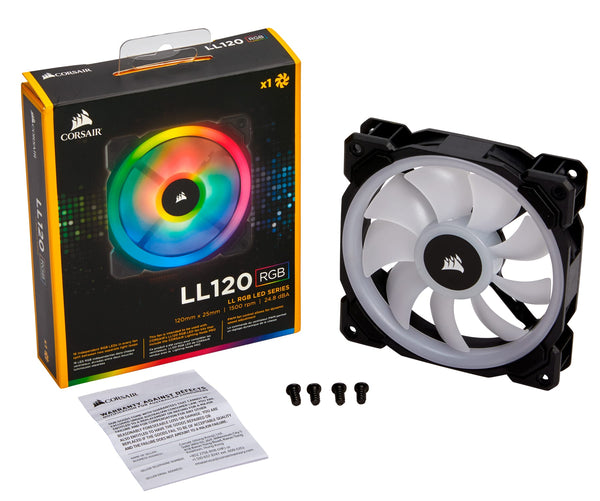 Ventilador Corsair Ll120 Rgb Dual Light Loop Co-9050071-Ww