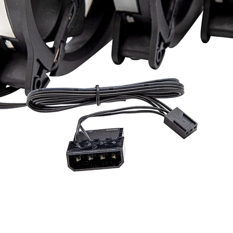 Ventilador Gamer Yeyian Led Azul Yct-050720b Typhoon, 120mm, 3pzas