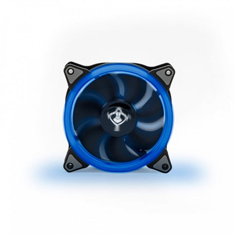 Ventilador Gamer Yeyian Led Azul Yct-050720b Typhoon, 120mm, 3pzas