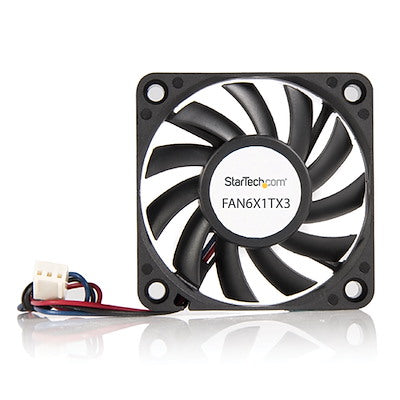 Ventilador Para Gabinete De Computadora - Ventilador Interno Para Torre - Ventilador 60x10mm Con Conector Tx3 - Startech.Com Modelo, Fan6x1tx3