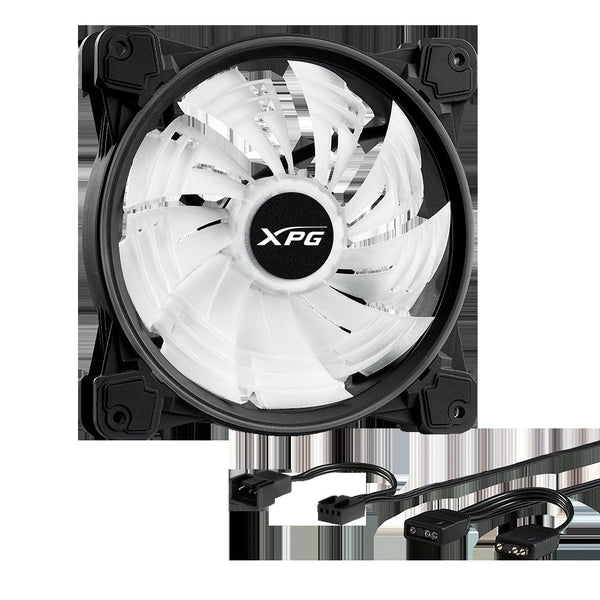 Ventilador Xpg Hurricane 140mm Argb Pwm (Hurricane140argbpwm-Bkcww)