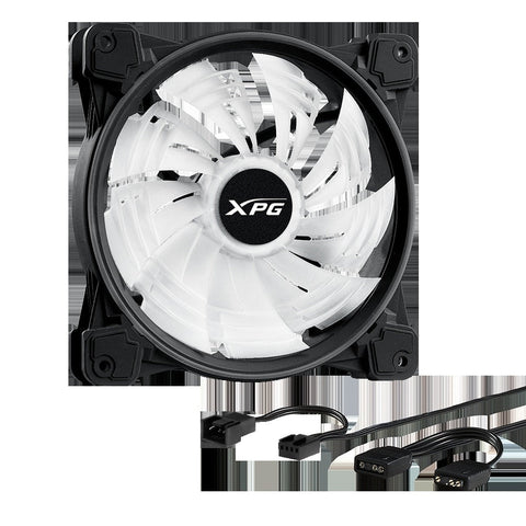 Ventilador Xpg Hurricane 140mm Argb Pwm (Hurricane140argbpwm-Bkcww)