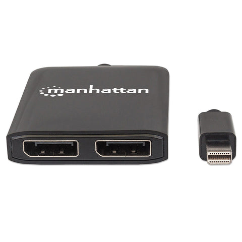 Video Splitter Manhattan 1 Mini Dp In : 2 Dp Out Usb/Mst 207775