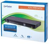 Video Splitter Manhattan Hdmi Uhdtv 4k@30hz, 1in : 8out/Ac 207560